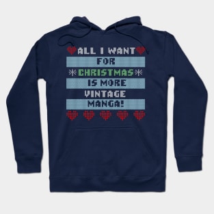 Vintage Manga Christmas Sweater Hoodie